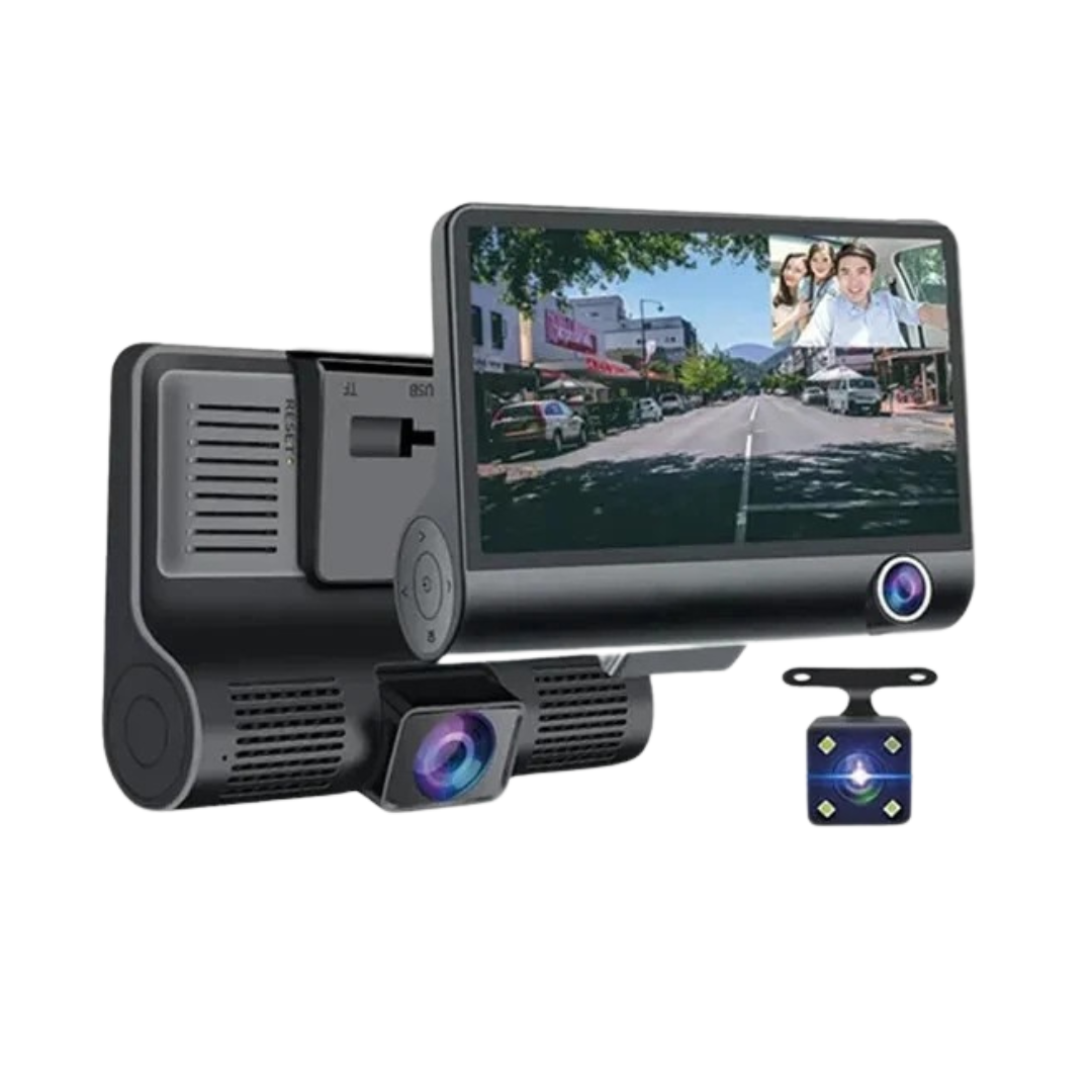 كاميرا السيارة بـ 3 عدسات